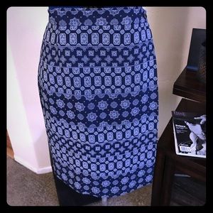 Pencil wrap skirt